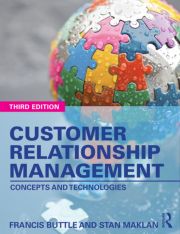 Customer Relationship Management by Francis Buttle, Stan Maklan
